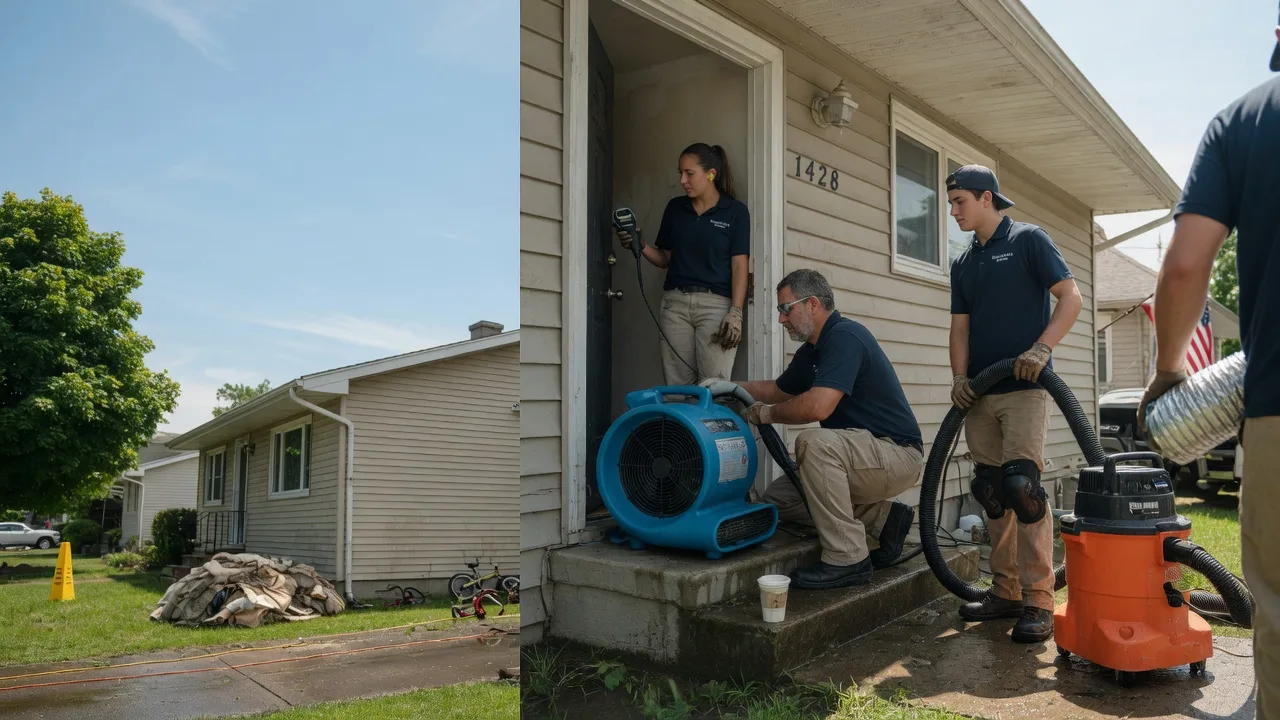 Water Damage Restoration in Kell, IL near me